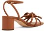 Loeffler Randall Mikel 50mm leather sandals Brown - Thumbnail 3