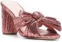 Loeffler Randall Penny bow-detail 100mm sandals Pink - Thumbnail 2