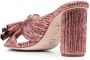 Loeffler Randall Penny bow-detail 100mm sandals Pink - Thumbnail 3