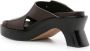 LOEWE 70mm buckled leather mules Brown - Thumbnail 2