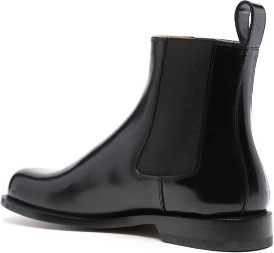 LOEWE Campo leather Chelsea boots Black