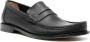 LOEWE Campo leather penny loafers Black - Thumbnail 2