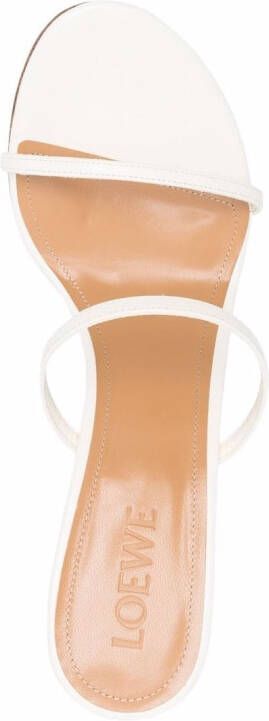 LOEWE Soap open-toe sandals White