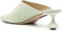 LOEWE Toy 45mm leather mules Green - Thumbnail 3