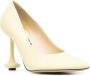 LOEWE Toy 90mm sculpted-heel pumps Yellow - Thumbnail 1