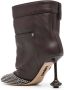 LOEWE Toy 95mm leather boots Brown - Thumbnail 3