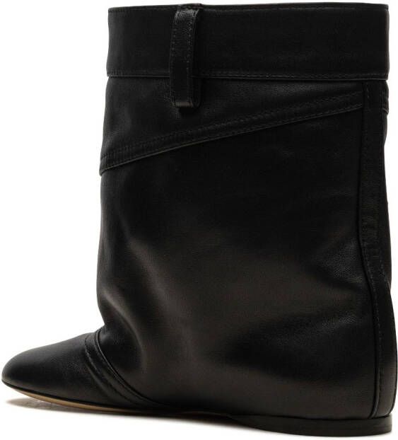 LOEWE Toy leather ankle boots Black