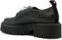 Lorena Antoniazzi 50mm lace-up leather loafers Black - Thumbnail 3