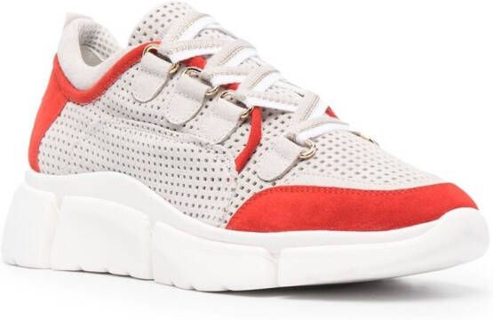 Lorena Antoniazzi panelled chunky sneakers White