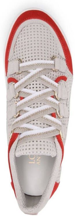 Lorena Antoniazzi panelled chunky sneakers White