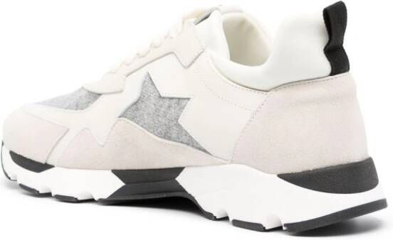 Lorena Antoniazzi panelled leather sneakers White