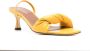Lorena Antoniazzi twisted leather sandals Yellow - Thumbnail 2