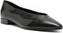 Loro Piana Rebecca leather ballerina shoes Black - Thumbnail 2