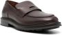 Loro Piana Travis leather loafers Brown - Thumbnail 2