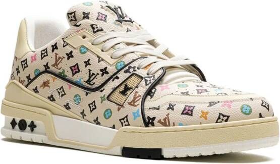 Louis Vuitton Pre-Owned x Tyler the Creator LV Trainer sneakers Neutrals