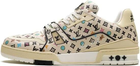 Louis Vuitton Pre-Owned x Tyler the Creator LV Trainer sneakers Neutrals