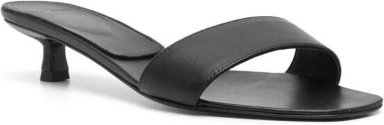 Loulou Studio Atrium 45mm leather sandals Black