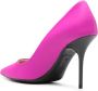 Love Moschino 100mm leather pumps Pink - Thumbnail 3