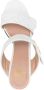 Love Moschino 105mm open-toe leather mules White - Thumbnail 4