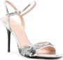 Love Moschino 110mm sequin-embellished pumps Silver - Thumbnail 1