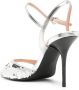 Love Moschino 110mm sequin-embellished pumps Silver - Thumbnail 2