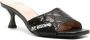 Love Moschino 65mm sequinned logo mules Black - Thumbnail 2
