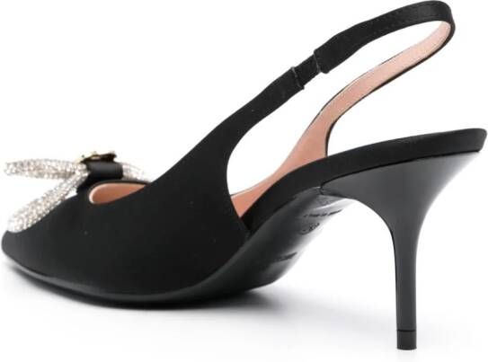 Love Moschino 80mm bow-detailing pumps Black