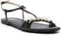Love Moschino chain-link detail sandals Black - Thumbnail 2