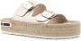 Love Moschino double-strap espadrilles Gold - Thumbnail 2
