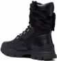 Love Moschino fur panel lace-up boots Black - Thumbnail 3