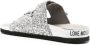 Love Moschino glitter-detail double-buckle slides Silver - Thumbnail 3