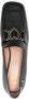 Love Moschino heart chain-link 50mm leather loafers Black - Thumbnail 4