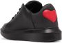 Love Moschino heart detail 40mm low-top sneakers Black - Thumbnail 3