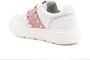 Love Moschino heart-stud lace-up sneakers White - Thumbnail 3