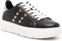 Love Moschino heart-stud quilted leather sneakers Black - Thumbnail 2