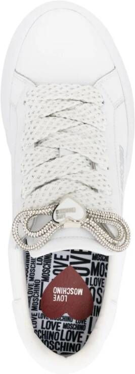 Love Moschino leather chunky sneakers White