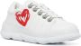 Love Moschino leather lace-up sneakers White - Thumbnail 2
