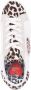 Love Moschino leopard-print lace-up trainers White - Thumbnail 4