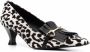 Love Moschino leopard-print mid-heel pumps Black - Thumbnail 2