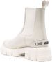 Love Moschino logo-lettering ankle boots Neutrals - Thumbnail 3