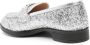 Love Moschino logo-plaque leather loafers Silver - Thumbnail 3