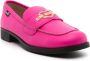 Love Moschino logo-plaque leather pumps Pink - Thumbnail 2
