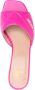 Love Moschino logo-print 65mm quilted mules Pink - Thumbnail 4