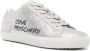 Love Moschino logo-print glitter sneakers Silver - Thumbnail 2