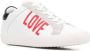 Love Moschino logo-print low-top sneakers White - Thumbnail 2