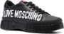 Love Moschino logo-print low-top sneakers Black - Thumbnail 2