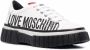 Love Moschino logo-print low-top sneakers White - Thumbnail 2