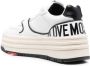 Love Moschino logo-print platform sneakers White - Thumbnail 3