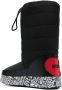 Love Moschino logo-print quilt-detail boots Black - Thumbnail 3