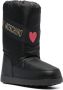 Love Moschino logo-print snow boots Black - Thumbnail 2